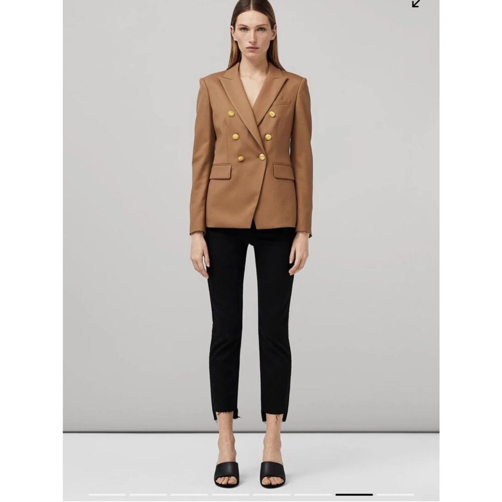 Rag & Bone Wren high rise black denim New size 23